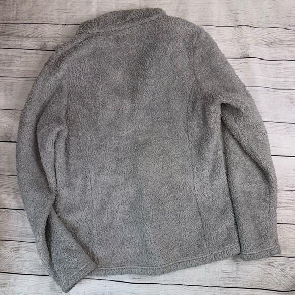 Patagonia Women's Los Gatos 1/4 Zip Fleece Pulleover Jacket  Salt Gray Sz Medium - Picture 9 of 9